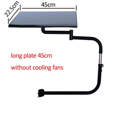 D-mount OK031 Multifunctional Full Motion square Keyboard Support Laptop Desk Holder Mouse Pad Stainless steel 20kg: OT010 BLACK
