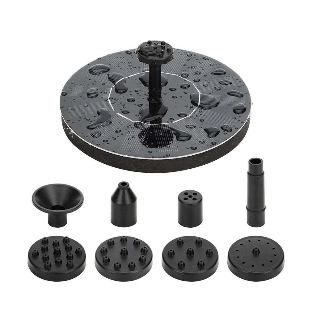 Solar Power Water Pump Garden Fountain Pool Watering Pond Pump Pool Aquarium Fish Tank with Separate Solar Panel: HY127900