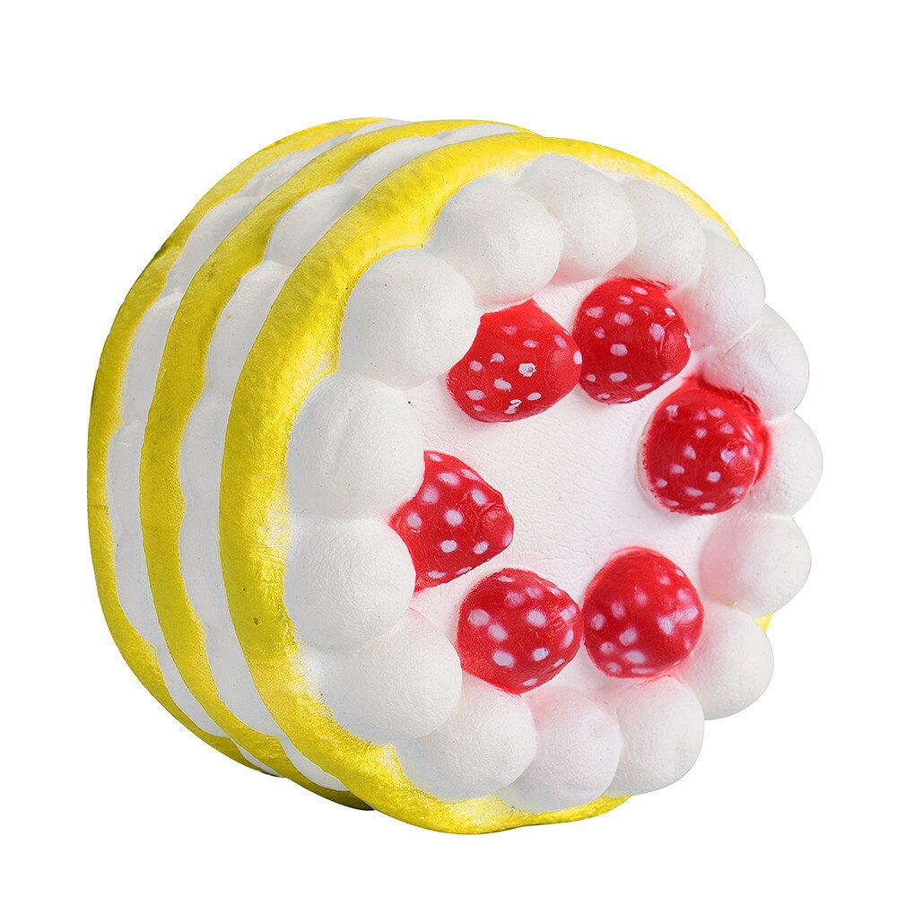 Kawaii Erdbeere Kuchen Brot Eis Creme Art Spielzeug Squishy quetschen Langsam steigend Spielzeug für Lindert betonen Angst Aufmerksamkeit