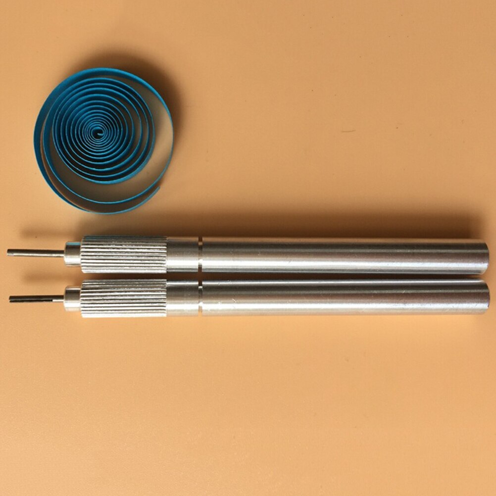 Nueva herramienta de papel para filigrana ranurada de Metal hecha a mano para manualidades de papel Origami papel Quilling Rolling Pens