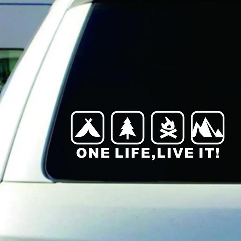 Camping Aufkleber für RV Auto Dekor Zubehör Auto Dekor Zubehör Auto Styling Dekoration Zubehör Auto Außen dekor