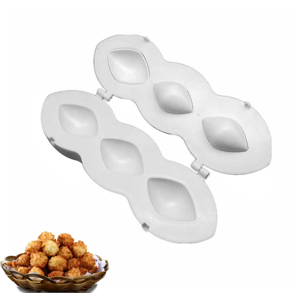 Meatball Maker Manual Kibbeh Meatloaf Mold Maker Press Minced Meat Processor Cake Desserts Kitchen Tools Home Meat Pie