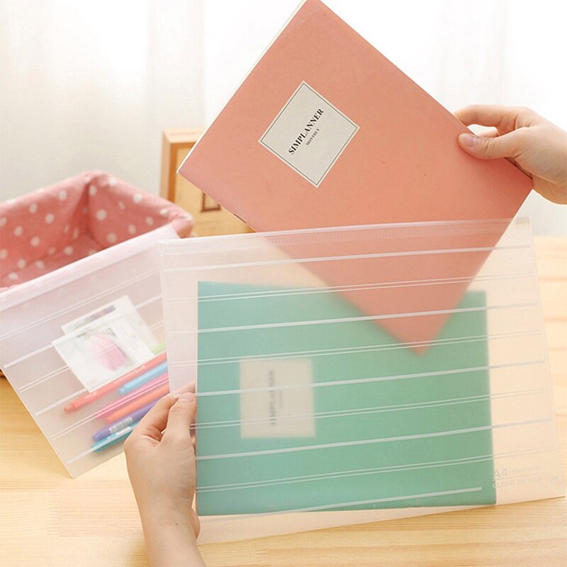 Practical Durable Waterproof Book Paper File Holder Document Rectangle Office Filing Products