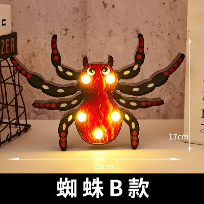 AF1030 Halloween Decoration LED Paper Pumpkin Hanging Lantern Light Lamp Halloween Decorations: 2