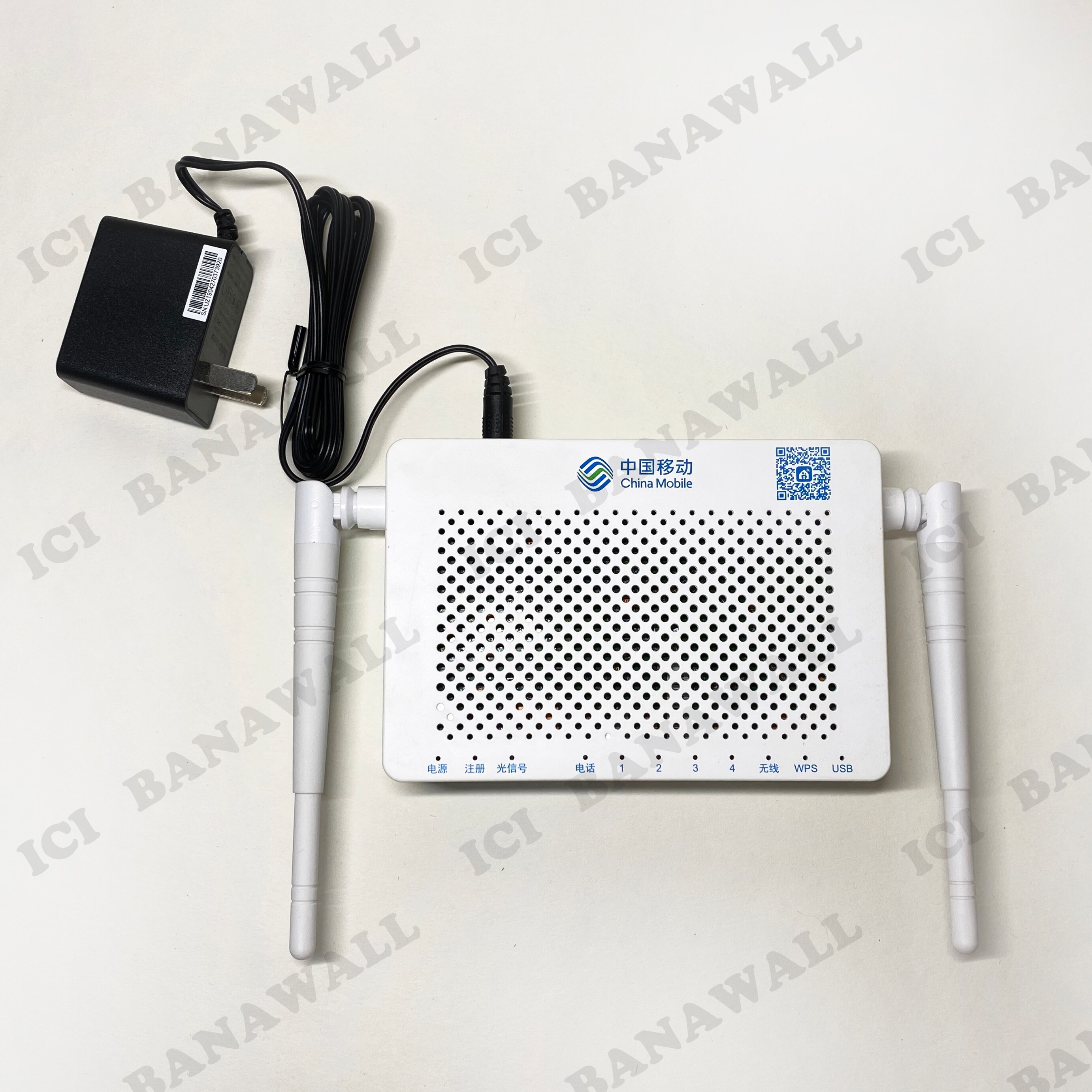 Original F663NV3A 1GE+3FE+1POTS 2.4G WIFI GPON ONU ONT ac 2 antenas GPON Router