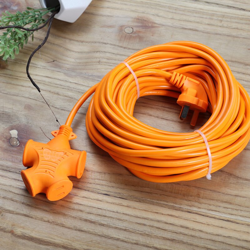 Power Strip Huishoudelijke Outlets Explosieveilige 10/15/20 Meter Au Plug Elektrische Auto/Fiets Opladen Verlengsnoer 3/5/10 M