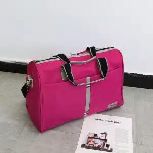 Grote Capaciteit Reistas, Hand Reistas, Tas Die Kan Houden Kleding, Bagage Tas, vrouwelijke Waterdichte Reistas: blauwe kleur