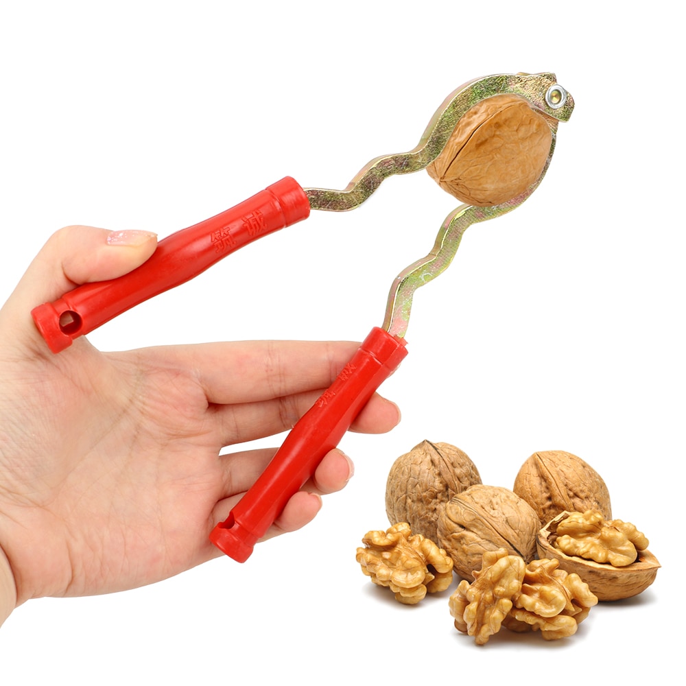 Herramientas de cocina herramientas de cáscara de nueces desgranadora de nueces de uso doméstico pinza de nuez