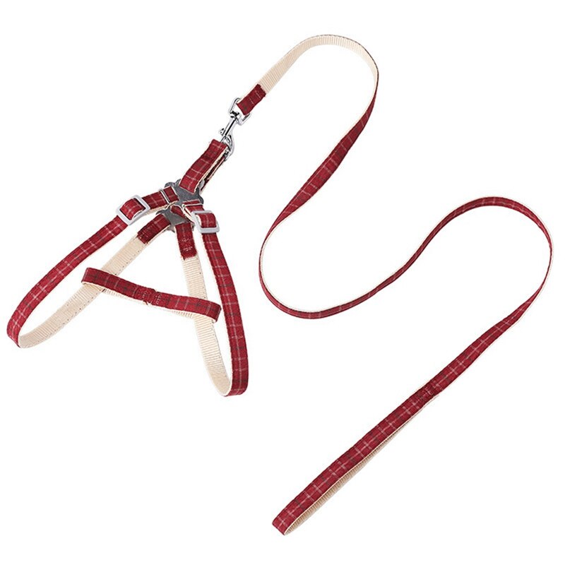 Hond kat harnas riem verstelbaar harnas vest riem halsband puppy klein huisdier buiten wandelbenodigdheden chihuahua: C / Ik