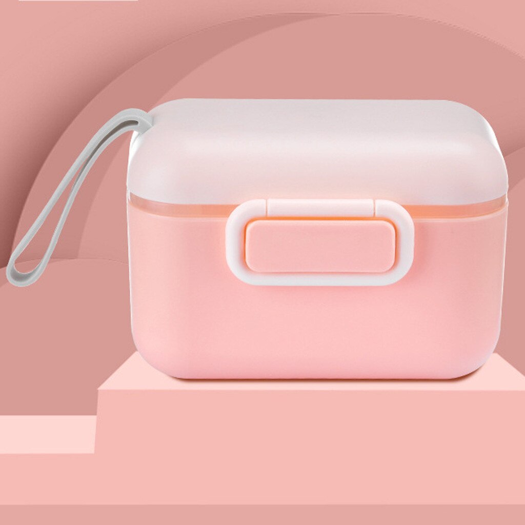 Baby Milk Powder Container Multi Function Portable Infant Mummy Go Out Portable Separate Box Case Airtight Baby Food Storage