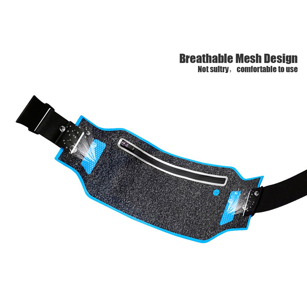 Waterproof Running Waist Belt Bag Outdoor Sports Cell Phone Case Smartphone Pouch For iPhone 11 XR Mobile Phone Wallet Belly Bag