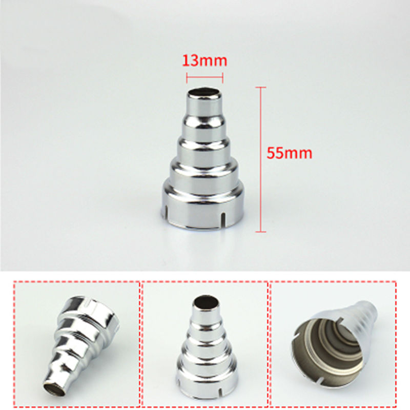 6 soorten Ijzer Circulaire Nozzle diameter 25mm 10mm voor diameter 33mm 1600W 1800W 2000W heteluchtpistolen