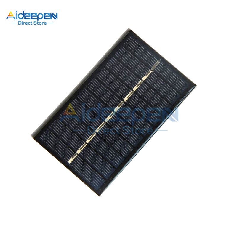 5V 160MA 0.8W Solar Panel Mini Solar System DIY For Battery Cell Phone Chargers Portable Solar Cell 100*60MM