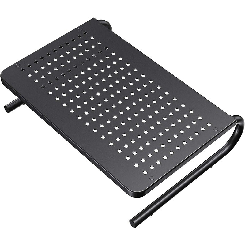 Computer Monitor Increased Shelf Support Base Sn Office Supplies Desktop Storage Box Keyboard Organizer Rack: Default Title