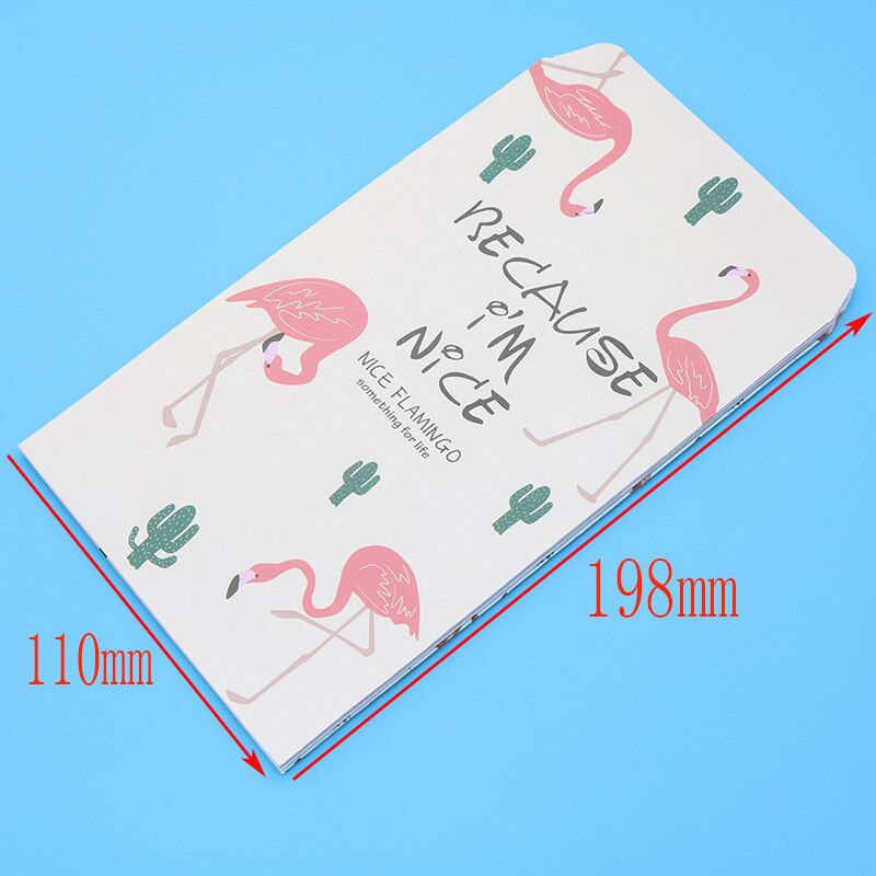 6 stk / posere kawaii dyr kinesisk konvolutt tegneserie kul katt flamingo chinchilla konvolutt barnehage  (19.8 * 11cm)