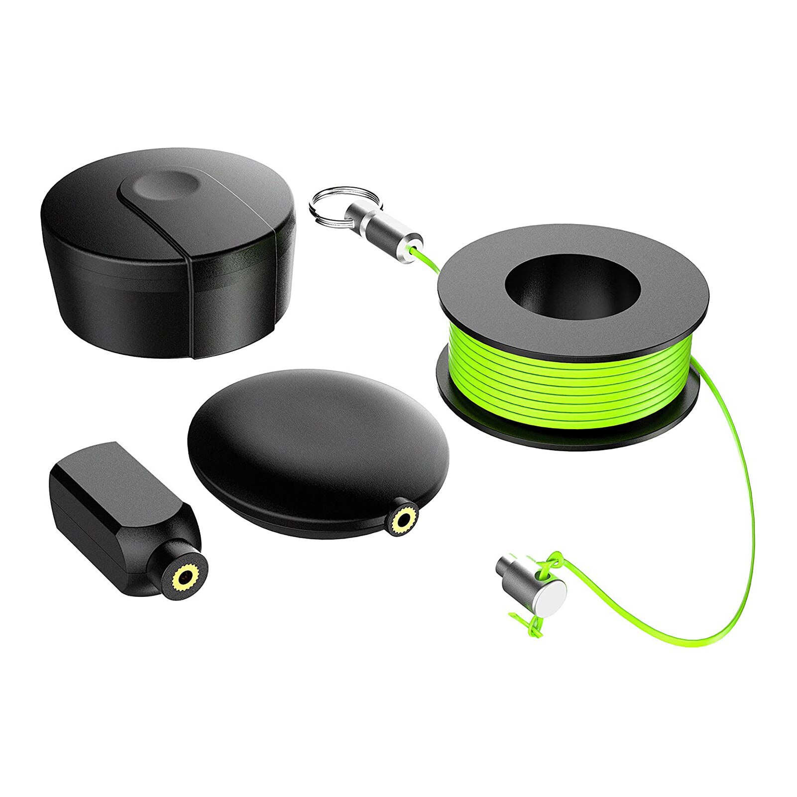 Wiremag Puller Set Fish Tape Wire Magnetic Cable Fishing Tools Father's Day Office and Garden Repair Wire Fishing Lad: Default Title