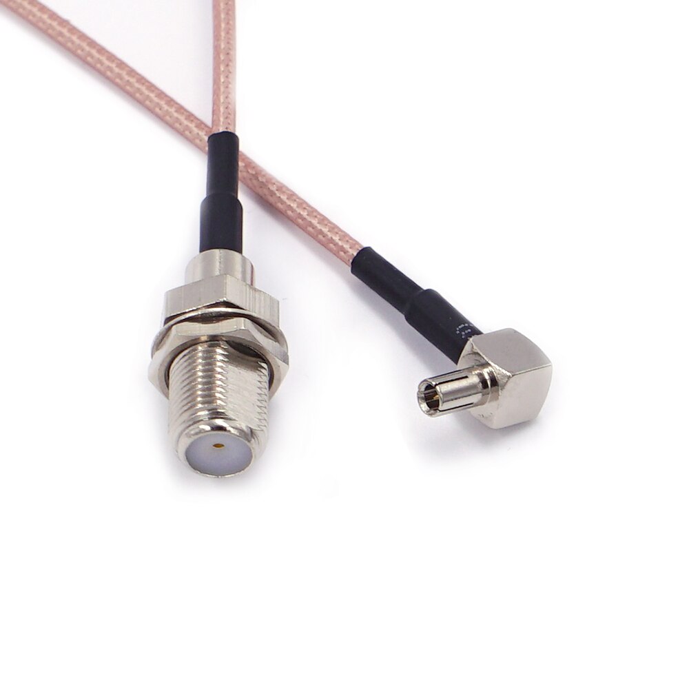 Câble d'extension prise femelle F vers prise mâle TS9, 15CM, 1 pièce