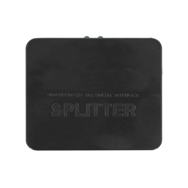 1 Input 2 Output Splitter 1 Input 2 Output ‑Compatible Splitter Adapter for Projector for Multimedia