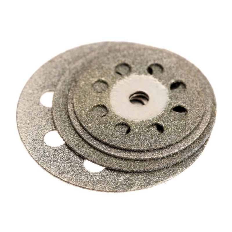 10Pcs Accessories 20mm Diamond Cutting Disc for Metal Grinding Wheel Disc Mini Circular Saw for Drill Rotary Tool