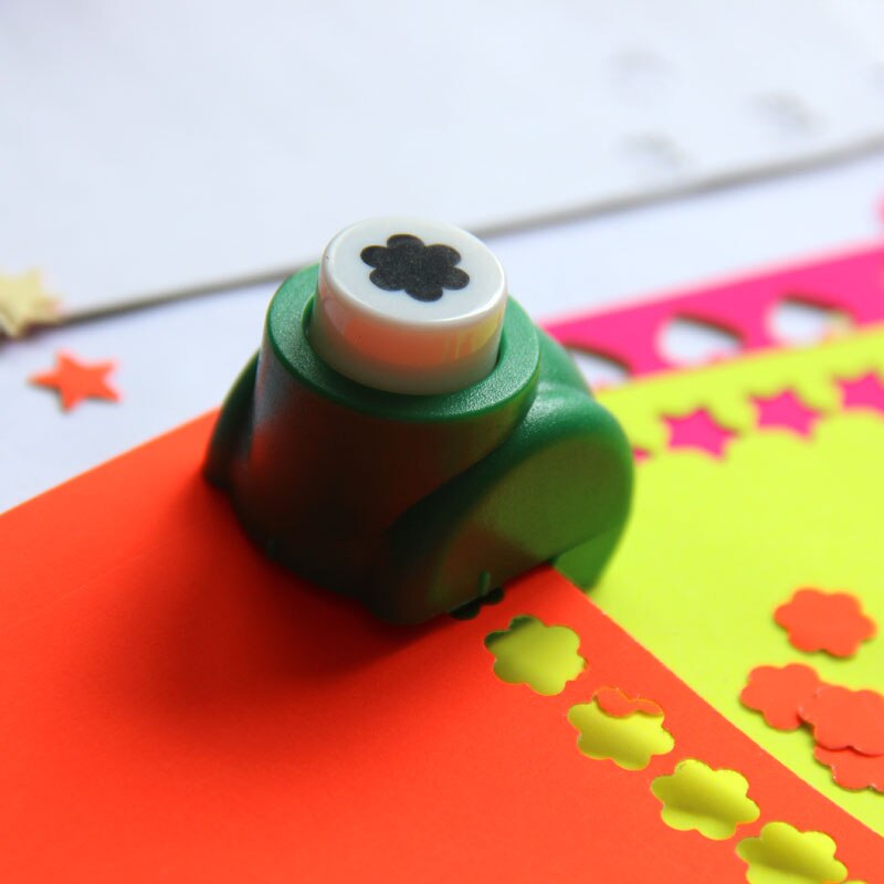 Mini Flower Paper Craft Punch Hole Puncher Scrapbook Punches Handmade Cutter Card DIY Tool