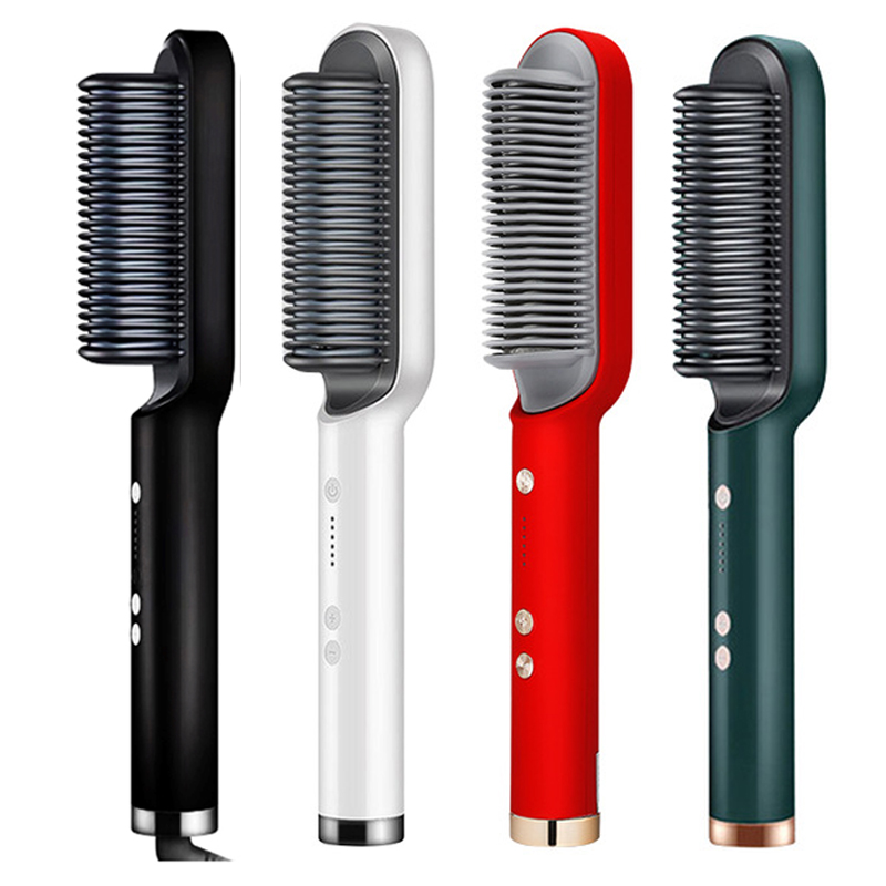 Xiaomi Haarglätter, schnell erhitzt, elektrisch, heißer Kamm, Haarglätter, professionelle Negativ-Ionen-Haarpflege, Frisurbürste
