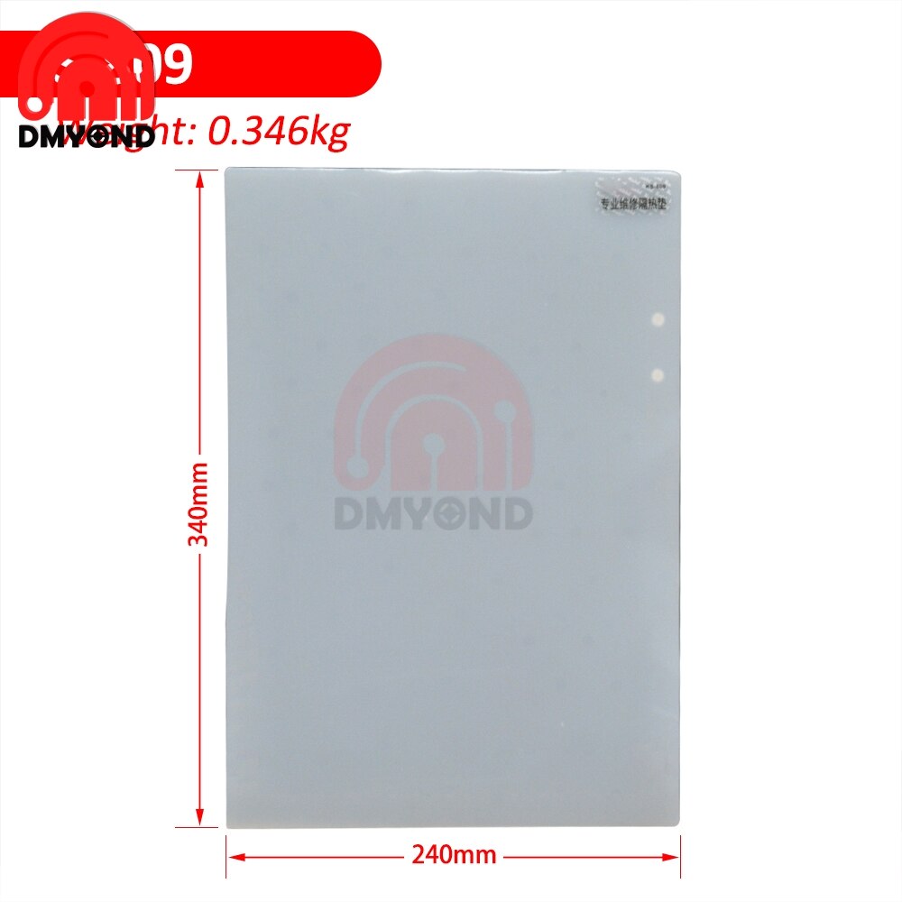 ESD Heat Insulation Working Mat Heat-resistant BGA Soldering Station Repair Insulation Pad Silicone Pad Maintenance Platform: S-809