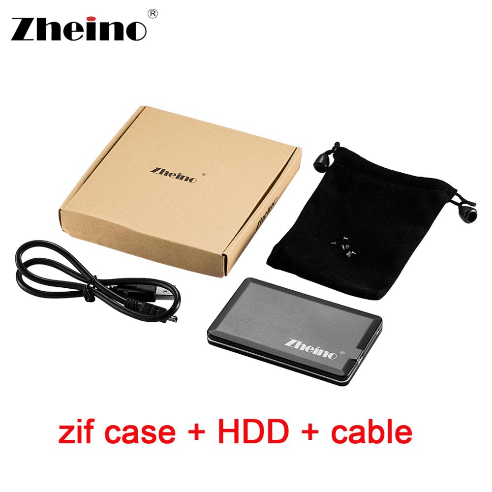 Zheino 1.8 ZIF to USB 3.0 Portable 60GB HDD External Hard Drive Disk For PC Laptop Desktop