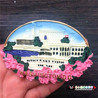 Babelemi usa hollywood york washington dc las vegas havaiji montana san francisco kalifornia matka matkamuistoja jääkaappimagneetti: Asia selvä