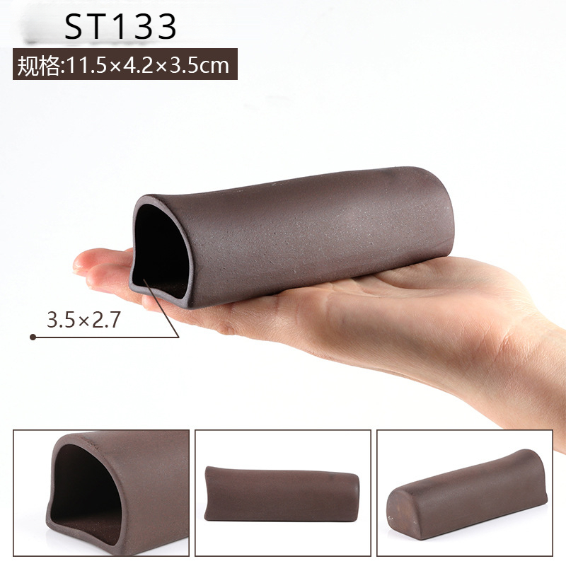 Refugio de cerámica para acuario, cueva de cría, decoración, tubo oculto para acuario, pecera, nido de camarones, adornos de cueva para casa: Blanco