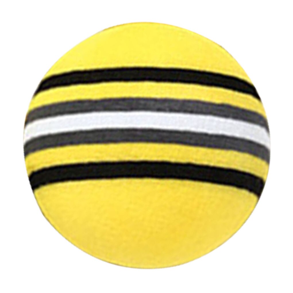 Soft And Safe Golf Training Balls Indoor Outdoor Practice Training Aids Training Golf Practice Balls: yellow