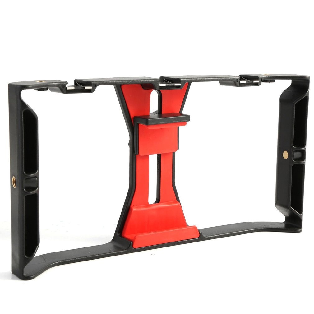 Phone Video Camera Cage Handheld Stabilizer Film Making Rig For SmartPhone Hand Grip Bracket Mobile Phone Stabilizer