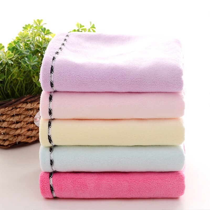 Toallas de secado rápido de 25x69Cm, gorros de microfibra para el pelo, gorro de ducha, turbante suave, absorbente, Toalla de baño, suministros de baño