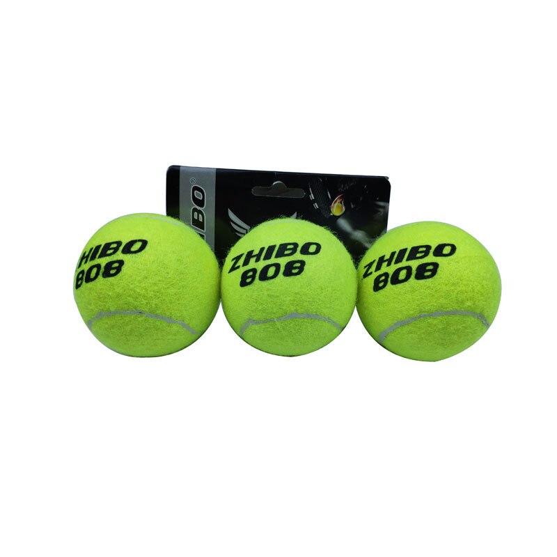 3pcs/lot Tennis Balls School Beginner Training Tennis Ball Rubber Tennis Outdoor Club Sport Equipment Training Game