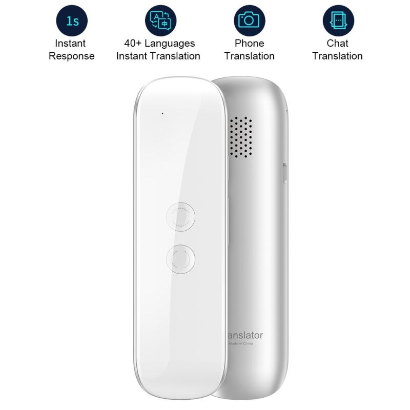Intelligent stemvertalerapparaat, draagbare elektronische 3 in- in-1 spraak-/tekst-/beeldvertaler met bluetooth