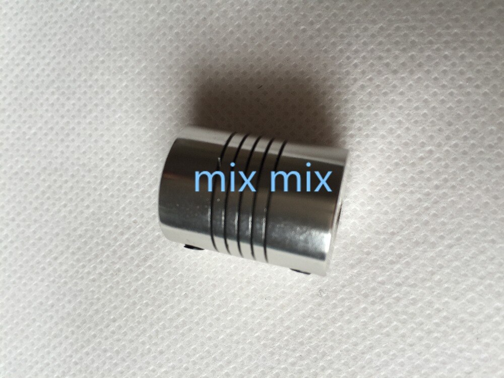 1 pz 6x8mm accoppiatore albero ganascia motore 6mm a 8mm giunto flessibile OD 19x25mm nuovo di zecca
