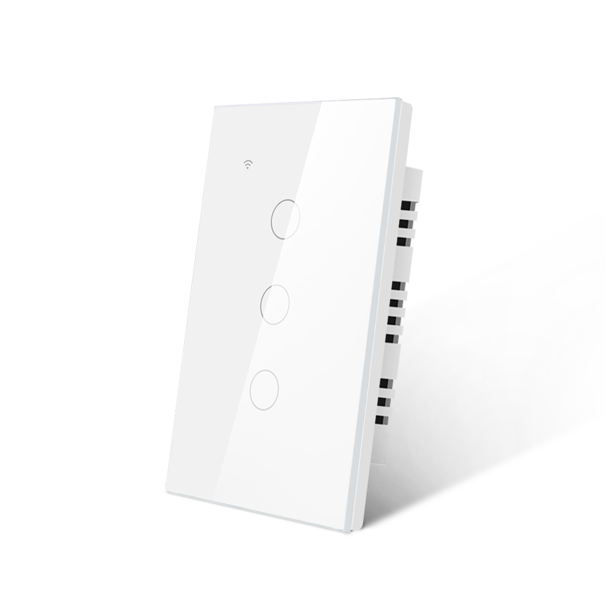 Smart Home Control Touch Switch inteligente Apple Homekit WIFI Switch EU US Standard Home Assistant 220V 110V Need Neutral Wire: 3 Gang White US