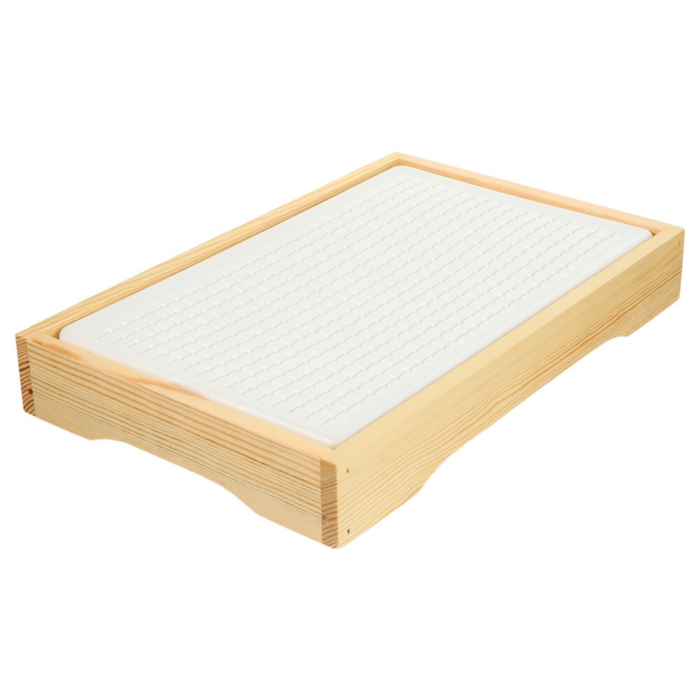 1 Set Reusable Seafood Salmon Serving Dish Retain Freshness Tray