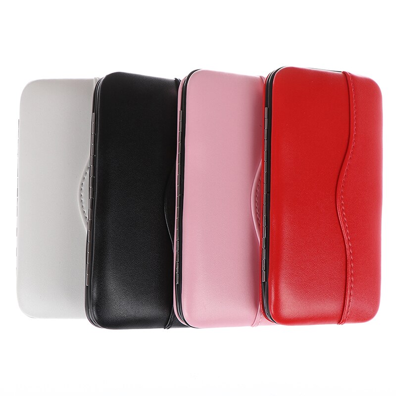 1PCS Eyelash Extension Tweezer Storage Box Tweezers Organizer Case Box Makeup Eyelash Nail Tweezers Bag