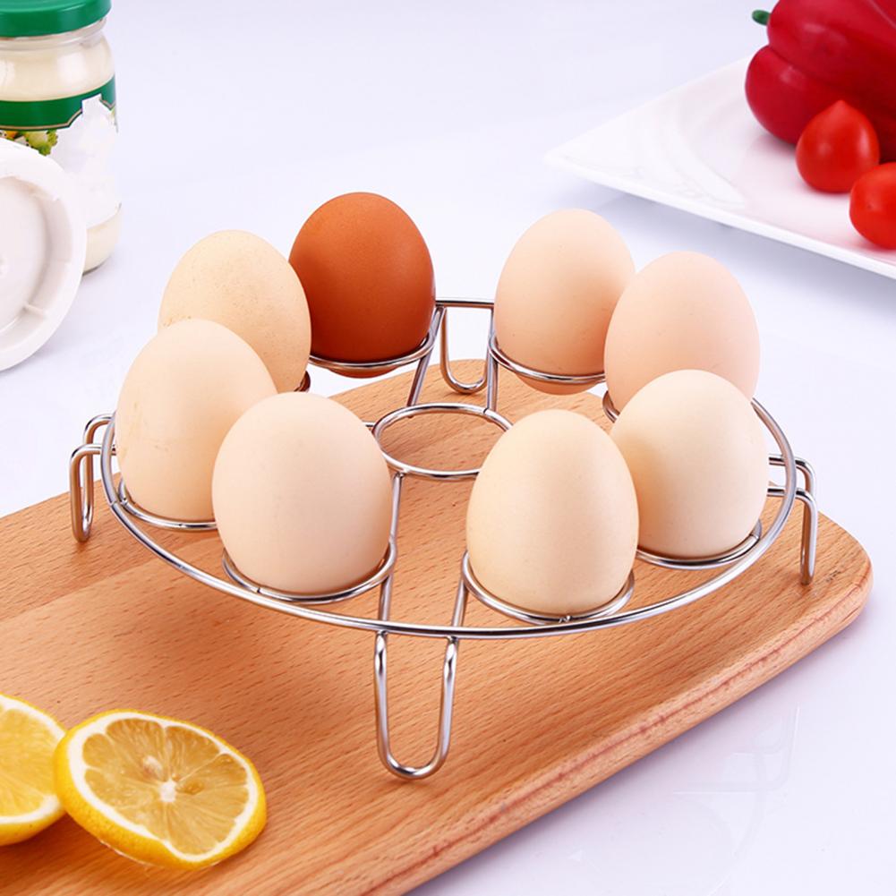 Useful Steaming Rack Safe Anti-rust Egg Steamer Rack Heat Insulated Egg Basket Cook Accessories Egg Steamer Rack