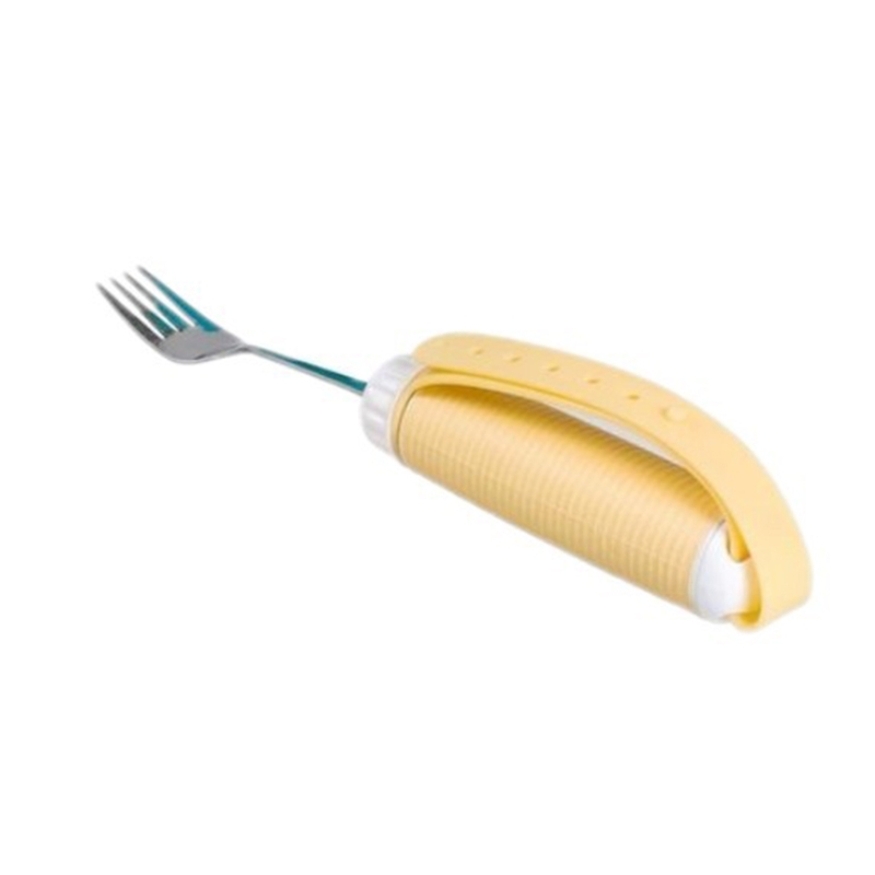 Arthritis Elderly Utensil Disabled Patient Easy Grip Eating Aids Spoon Fork Stainless Steel Removable Rotating Tableware