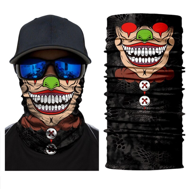 Mascarilla facial de ciclista 3D, accesorio para la cabeza para bicicleta deportiva