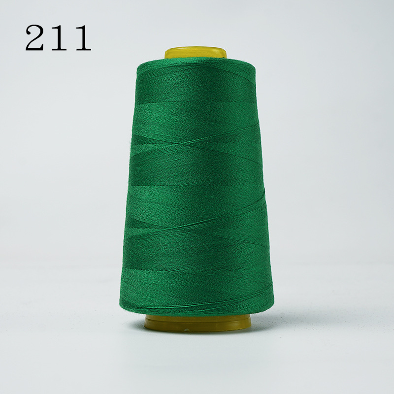 3000Yards 40S/2 100% Polyester Garen Naaigaren Roll Machine Hand Borduren Duurzaam Voor Thuis Naaien Accessoires: SA210052-9-Green