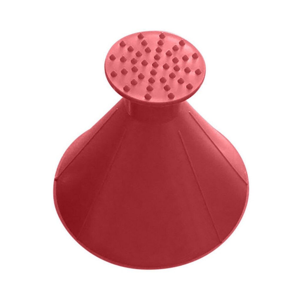 Herramientas para quitar la nieve del coche rascador de hielo con forma de embudo automático Deicer cono desescarchado de ventana mágica herramienta útil de limpieza: Red