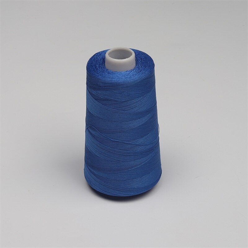 Gemerceriseerde En Geschroeide 40 S/3 2500M Katoen Quilten Draad 40WT Alle Purpose Naaien Gemaakt Van 100% Egyptisch lange Fibre Katoen: Blue 305