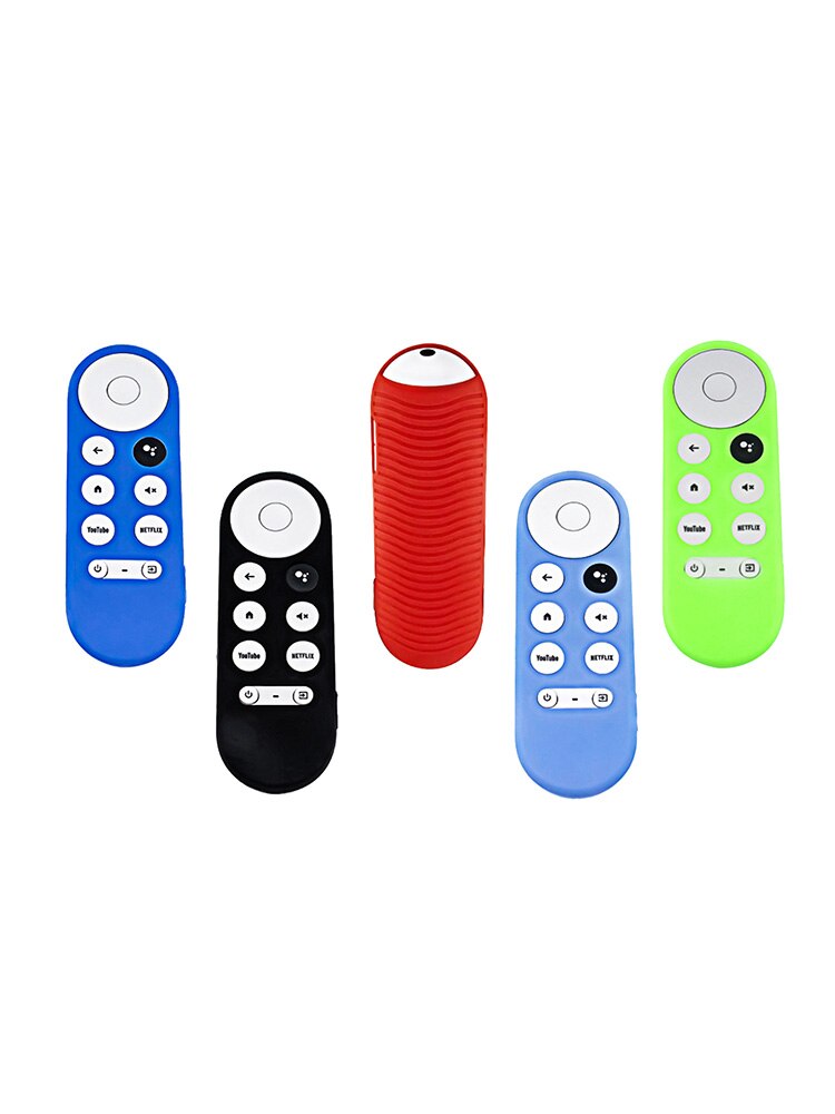 Silicone Case For Chromecast For -Google TV Voice Remote Shockproof Protective Cover For Chromecast Voice Remote