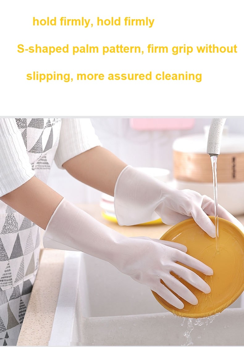 Beständig Fett Lösungsmittel Nicht-slip Küche Dish Waschen Haushalt Reinigung Scratch Beständig Handschuhe