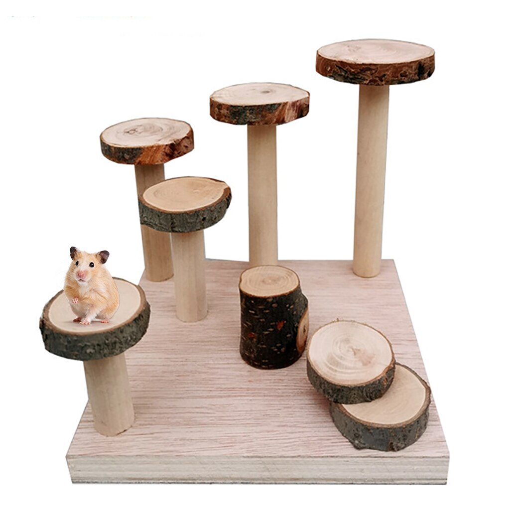 neue Nette Hamster Aktivität Plattform Holz Kleine Tier Spielplatz Hamster Klettern Spielzeug Pet Produkte
