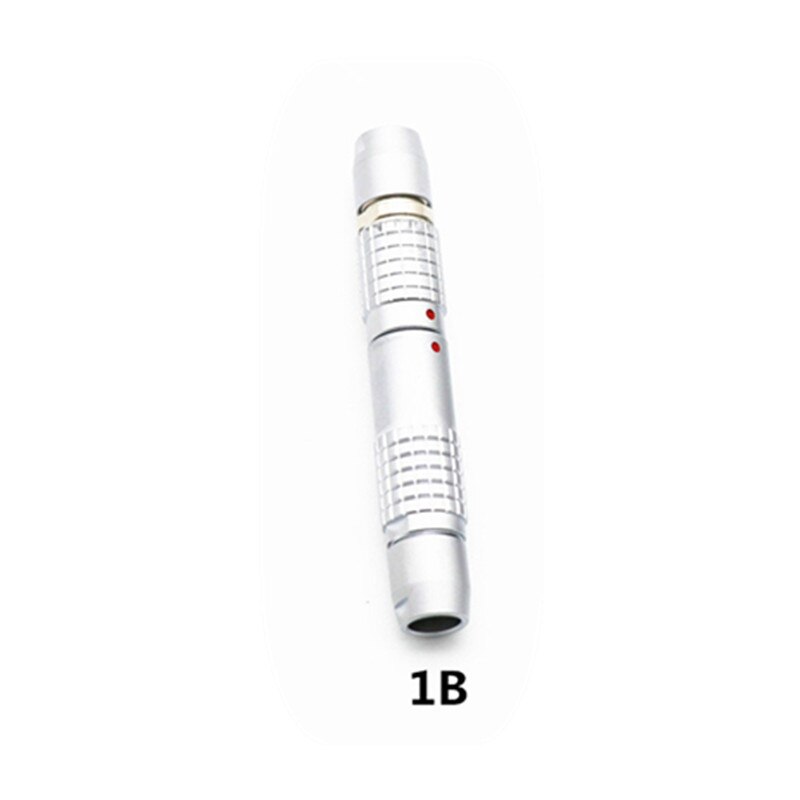 Lemo Ring OB 0B 1B YC8 aviateur 4 broches prise FGG PHG pour clavier USB enroulé Type C Micro câble Audio push-pull autobloquant: Argent