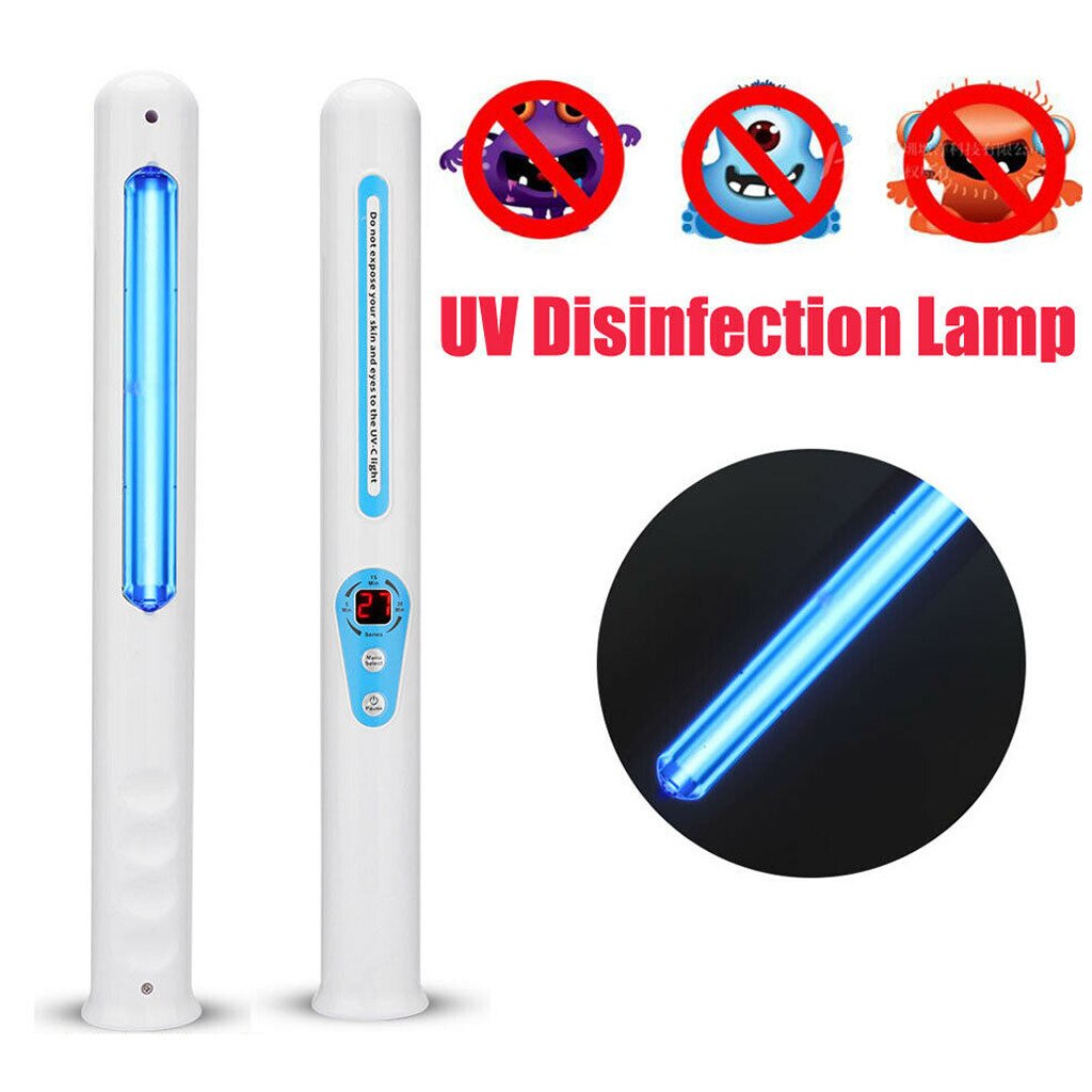 Handheld UV Germicidal Lamp Disinfection Lamp Hotel Home Travel Portable UVC Germicidal Rod Sterilizer 4.2