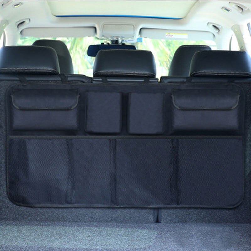 Car Backseat Multi-use Oxford Storage Bag for Ford Focus 2 3 mk2 mk3 mk1 Fiesta Ranger Fiesta Mk7 Fusion Mondeo mk4 Kuga: Style C Black